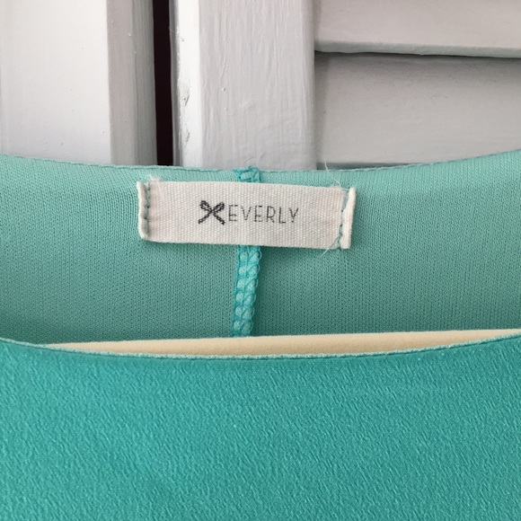 Small Everly Turquoise Dress - Picture 2 of 5